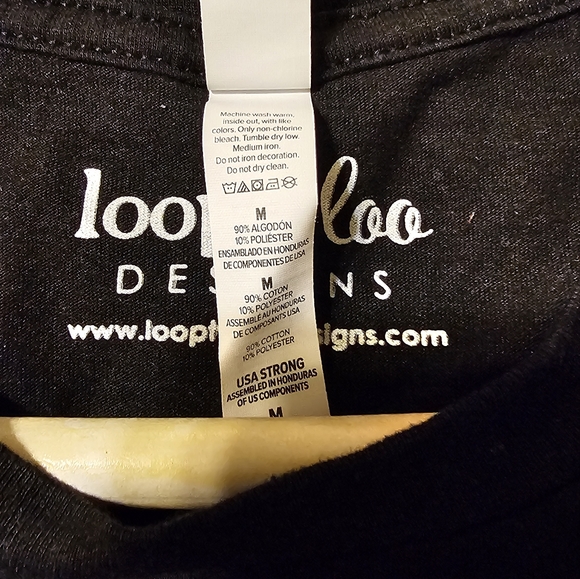 Loopty Loo Unisex "Good Vibes" Graphic T-Shirt - Picture 5 of 5